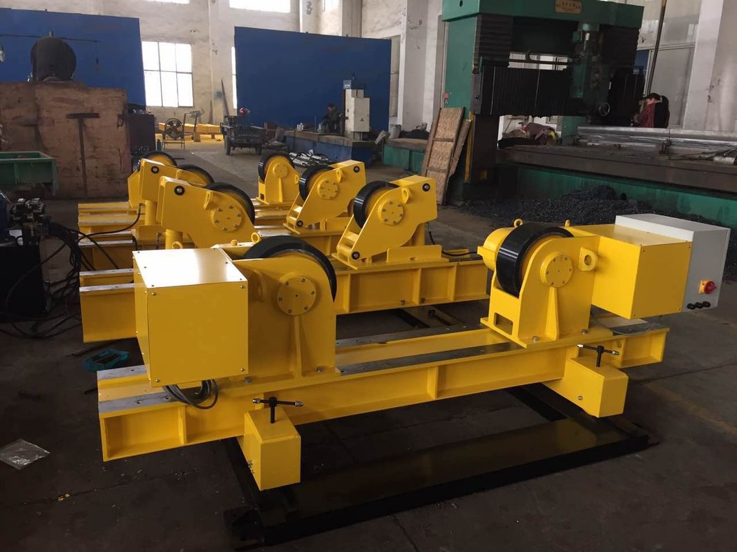 Height Adjustable Vessel Pipe Support Rollers Turning Speed Digital Display