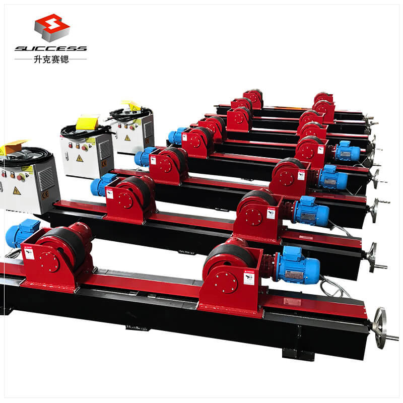 22000lbs Conventional Welding Rotator ,10 Ton Lead Screw Pipe Stands