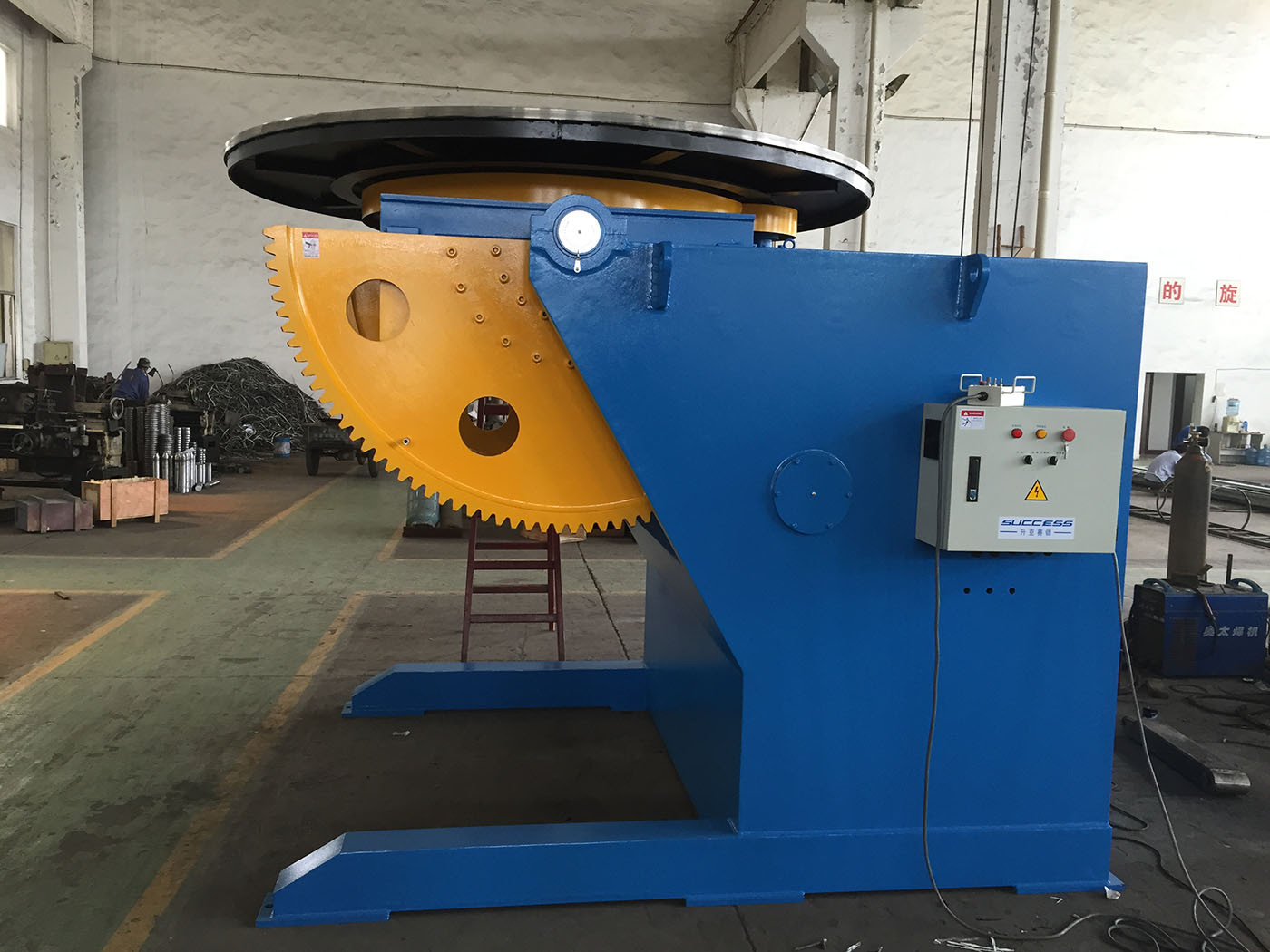 Tilting Rotation Arc Welding Table with Positioner , 2500 mm Table