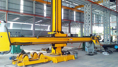 Motorized Wind Tower Welding Column And Boom Joint Welding Roller / Positioner