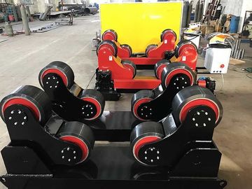 Vessels 40-100Tons Self Aligning Pipe Welding Rollers,PU Wheels For Wind Tower And Tank