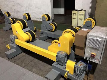 With Moving WheelsWith Moving Wheels，10T Self Aligning Pipe Wheels Rollers / Welding Turning Rolls