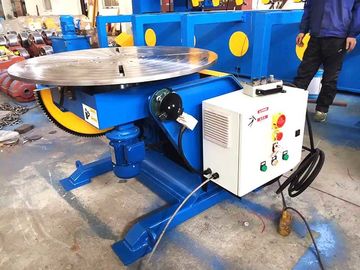 Automatic Pipe Welding Positioners With Hand Control Box 1300 lbs Capacity Welding Turn Tables