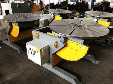 CE Marks 1 Tonne Capacity Welding Positioner For Work Piece Tilting And Rotation