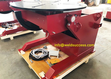 2Ton Pipe Welding Positioner, Automatic Welding Positioner Turntable With Hand Control Box And Foot Pedal