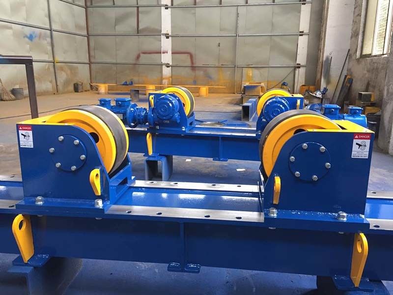 Iso Tank Rotation Machine Price 5T 10T 20T Bolt Adjustment Tank Turning Rolls , Variable Speed Powered ...