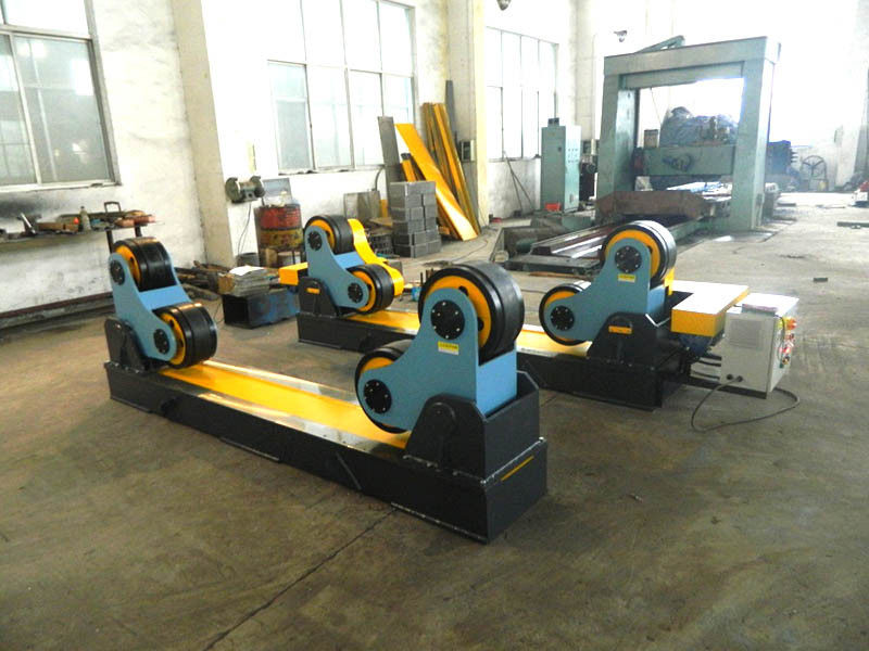 Large Heavy Duty Roller Stand， Automatic Wireless Hand Control Welding