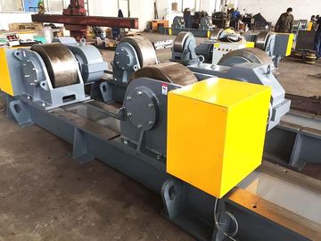 Bolt Adjustment 20T Pipe Welding Turning Rolls With Foot Pedal Control