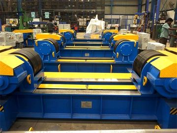 Manual Bolt Adjustment 80 Ton Vessel Turning Rollers Pipe Stands For Tank Welding Fabrication