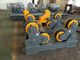 Self Aligning Welding Rotator Pipe Stands Welding Pipe Rollers With Wireless Hand Control Box