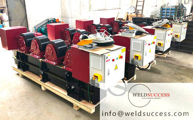 Wind Tower Use Pipe Welding Rotator / Bolt Adjustment Pipe Welding Rotators