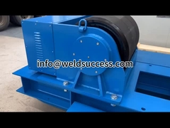Two set of 200T capacity welding rotators and 2T welding positioner loading from Weldsuccess.