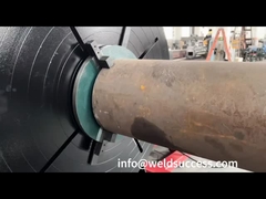 3 Ton Hydraulic Lifting Pipe Turning Welding Positioner With 3 Jaws Chuck